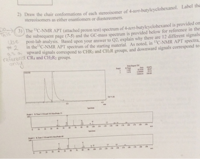 Solved Draw The Chair Conformations Of Each Stereoisomer