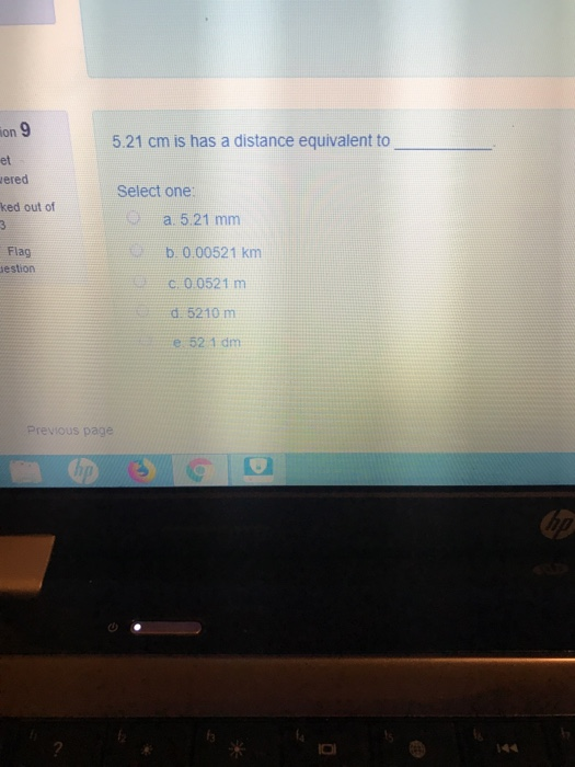 Solved Ion Et Ered Ked Out Of 5 21 Cm Is Has A Distance Chegg Com