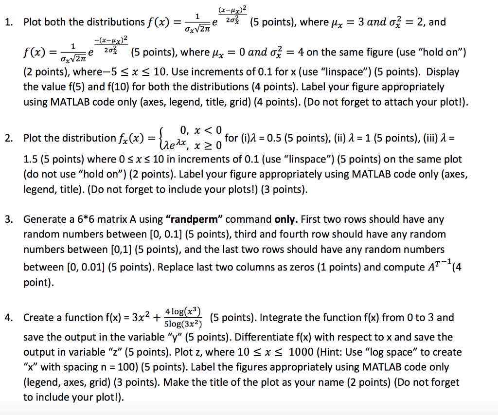 X Ux 1 Plot Both The Distributions F X E 2ai 2 Chegg Com