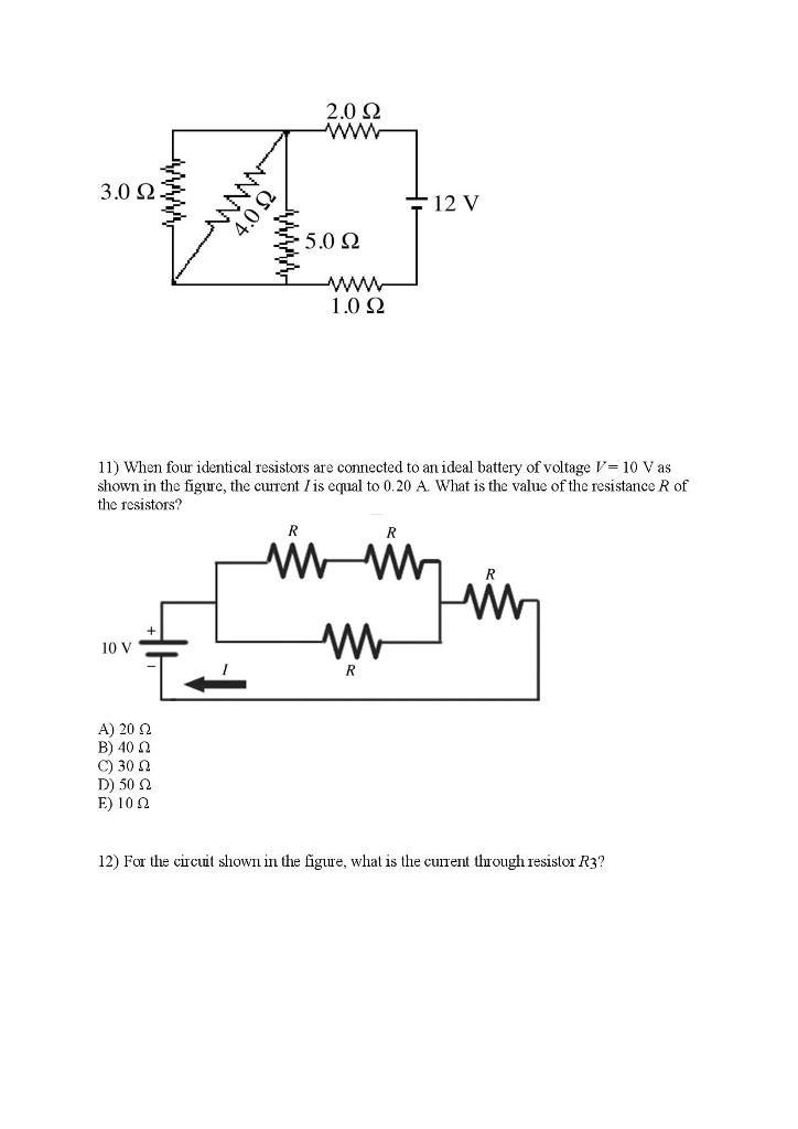 Solved 1) The Figure Shows A Steady Electric Current Pass...