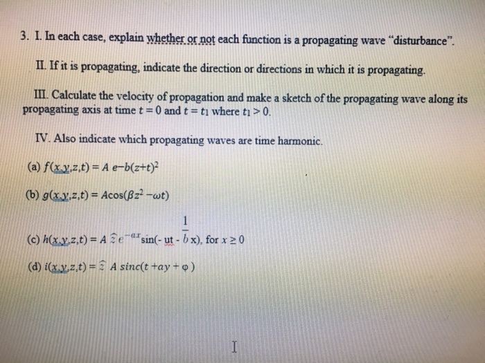 Solved I In Each Case Explain Whether Or Not Each Funct Chegg Com