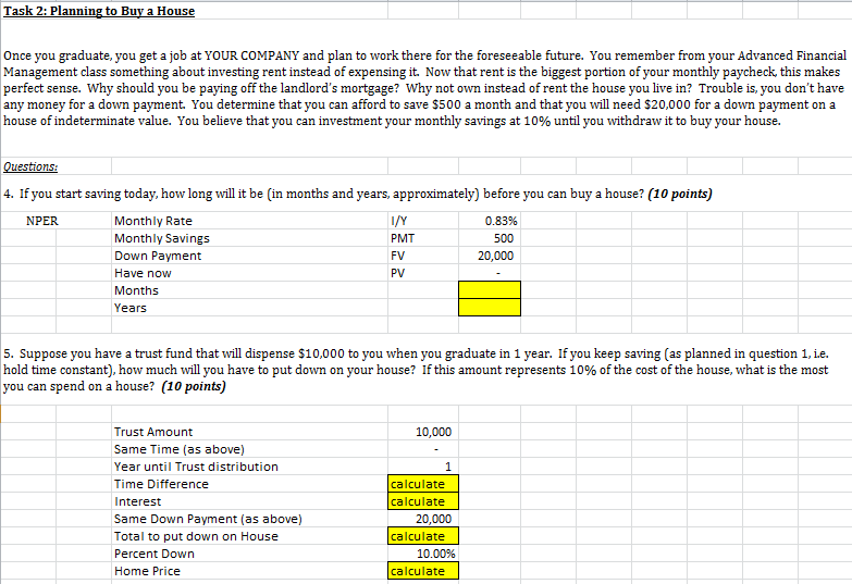 when should you start saving for a house
