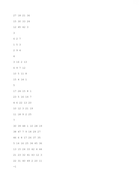 27 18 21 36 15 30 33 24 12 45 423 6 27 1 53 294 3 16 2 13 697 12 10 5 118 15 4 141 17 24 1581 23 5 16 147 4 6 22 13 20 10 12