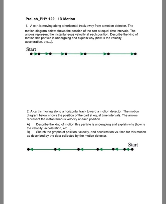 Sci 122 Lab: Describing Motion