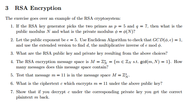 Solved Exercise 1. (Candidate Encryption Schemes) Let se be