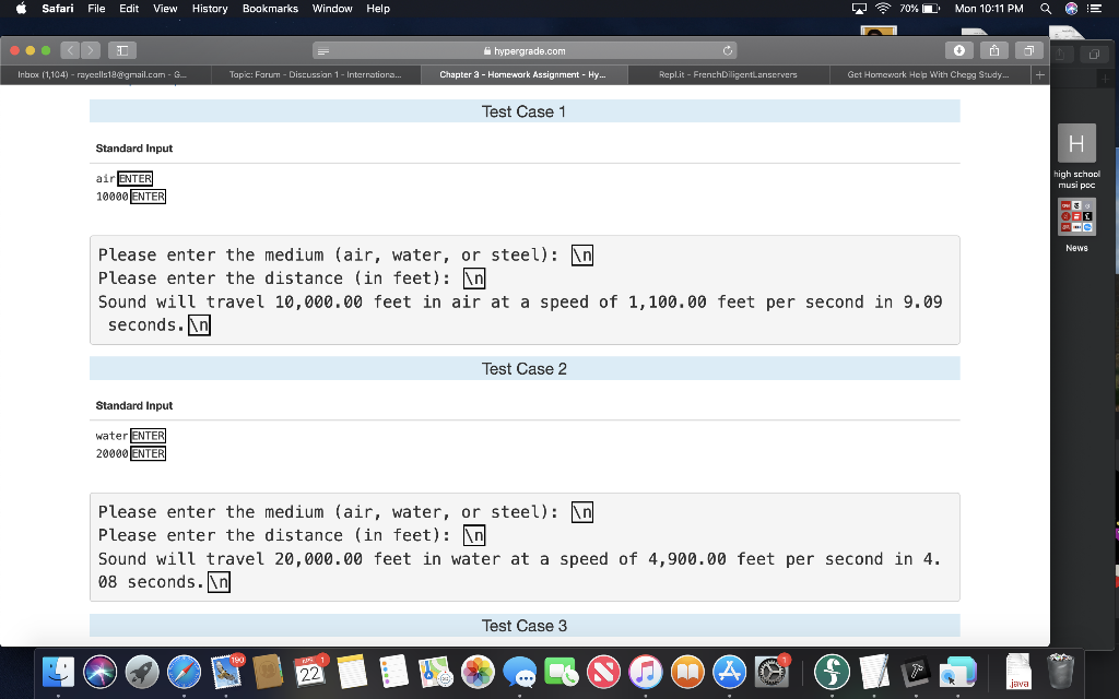 <i Safari File Edit View History Bookmarks Window Help 못令70% L: Q Mon 10:11 PM Inbox [1,104) -ayeells1@gmail.cam-G. Tapic: Fa