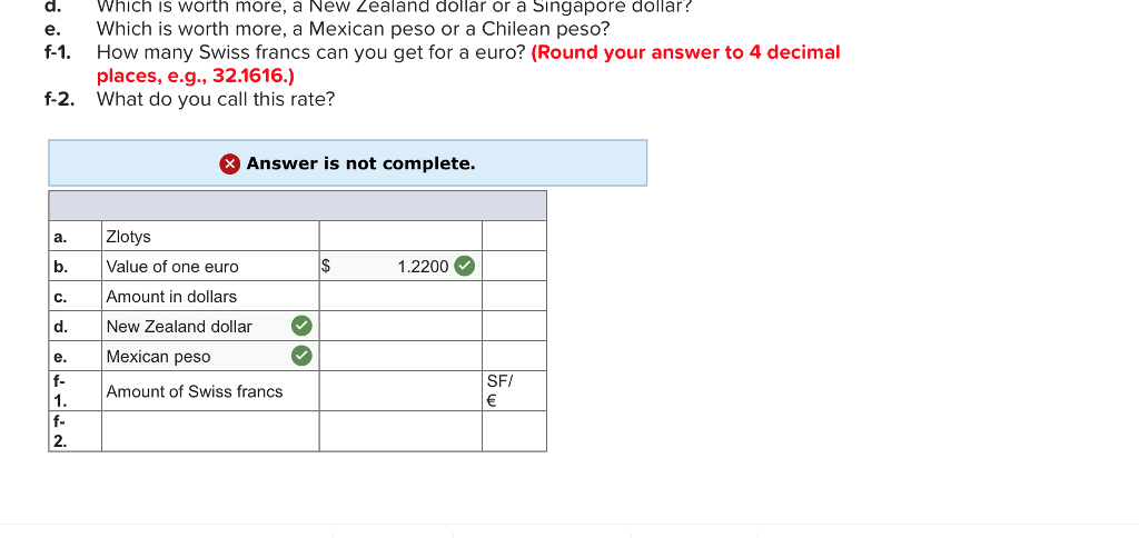 Solved Use The Information Below To Answer Following Use The Information Below To Answer