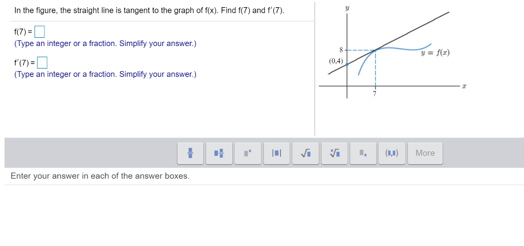 Solved In The Figure The Straight Line Is Tangent To Th Chegg Com