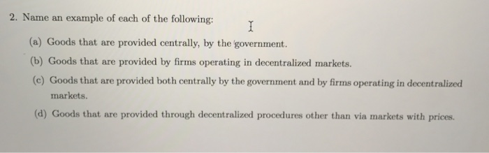 decentralized government example