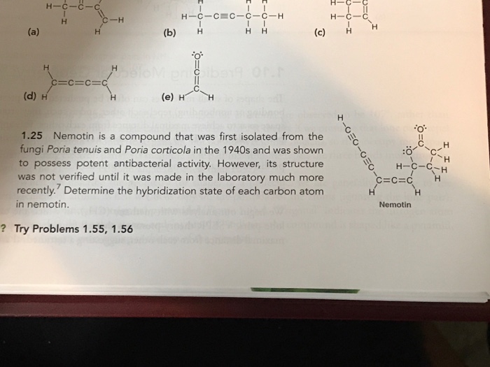 Question Answer H C C C C H H B H C C E Hh 1 25 Nemotin Is A Compound That Was First Isolated From The Grand Paper Writers