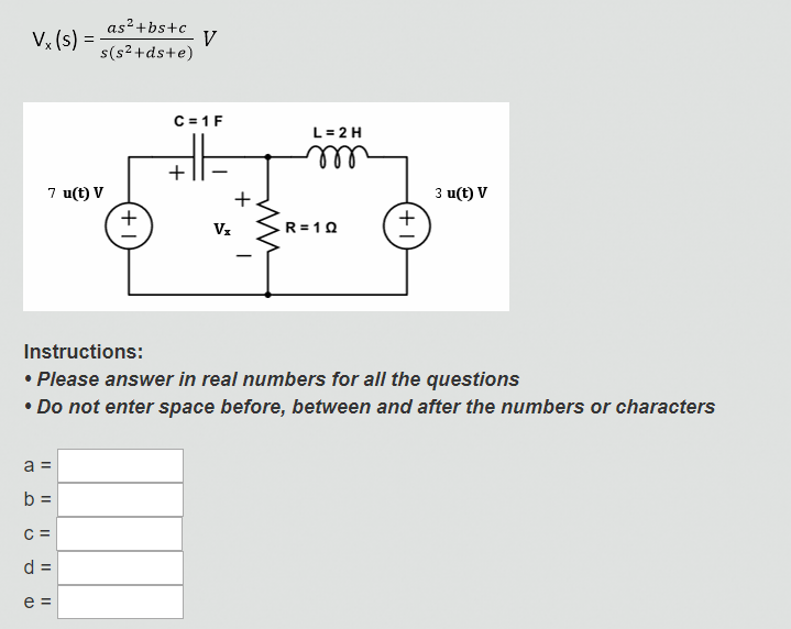 Solved The Resistor R Inductor L And Capacitor C Are Con Chegg Com