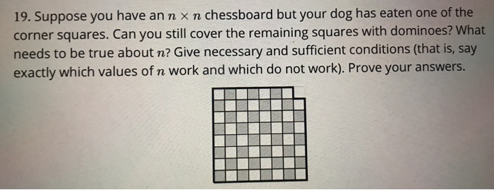 Solved (a) Assume you are given an N * N chessboard with