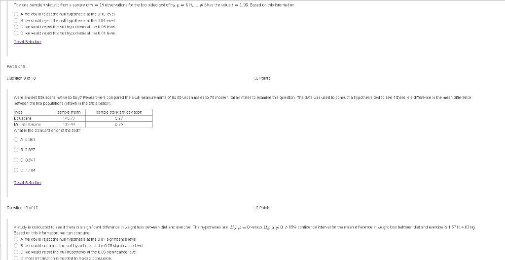 Solved Tie Cne Samale Statisti Tcm F Sampe ๙21 19 Oosewa Chegg Com