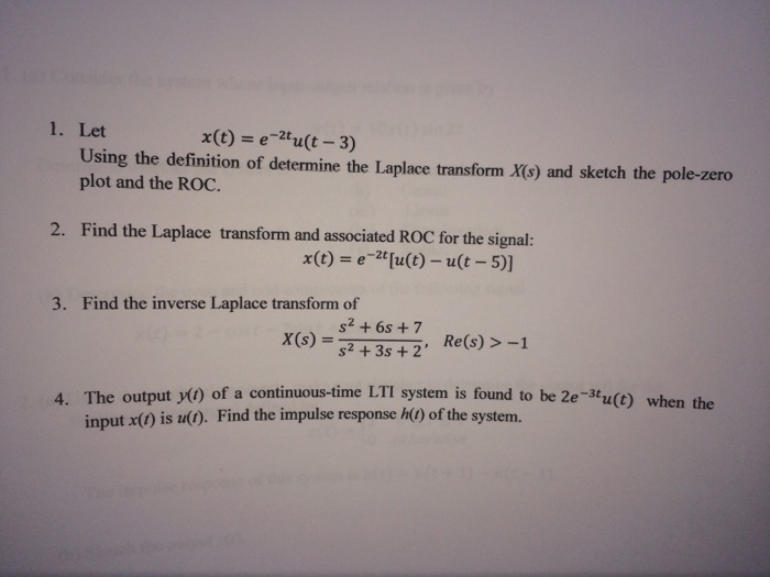 Solved 1 A Consider The System Whose Input Output Rela Chegg Com