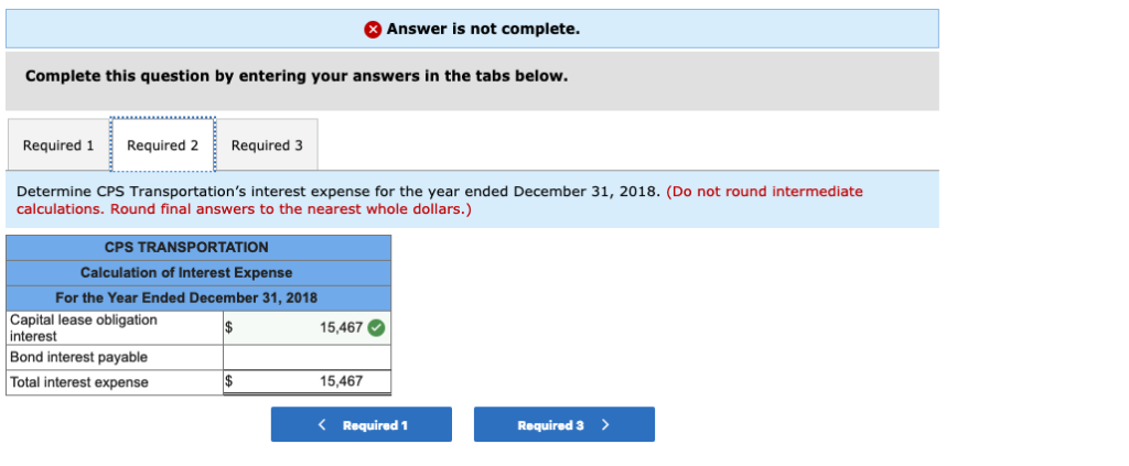 Answer is not complete. complete this question by entering your answers in the tabs below. required 1required 2 required3 det