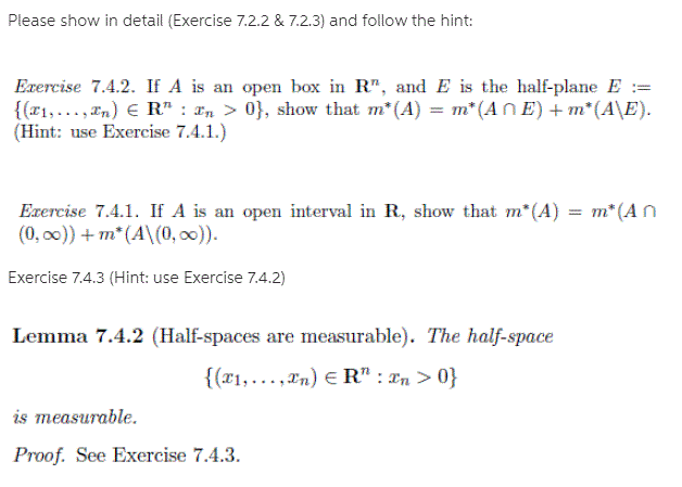 Please Show In Detail Exercise 7 2 2 7 2 3 And F Chegg Com