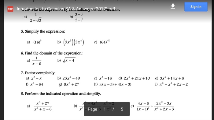 Solved Simplify The Expression A 16 3 2 B 3x 2x C Chegg Com