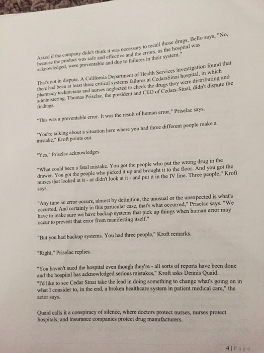 Medical ethics case study questions picture