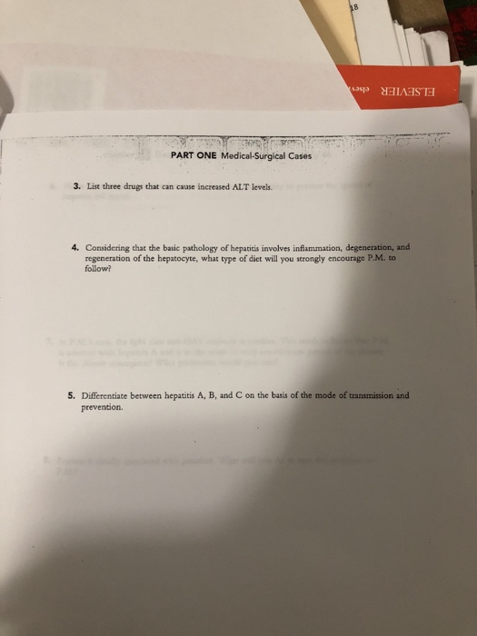 Chapter 4 Gastrointestinal Disorders Case Study 46 Chegg 