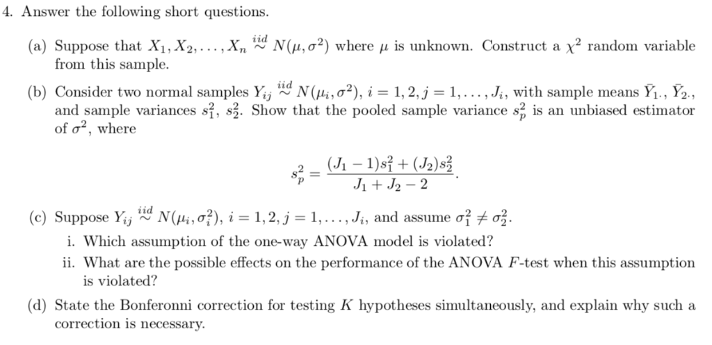 4 Answer The Following Short Questions A Suppos Chegg Com