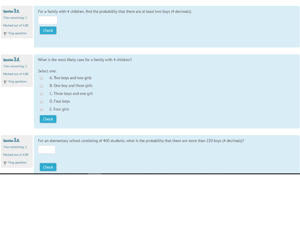 Solved Question 3 PFlag question A recent study reveals that | Chegg.com