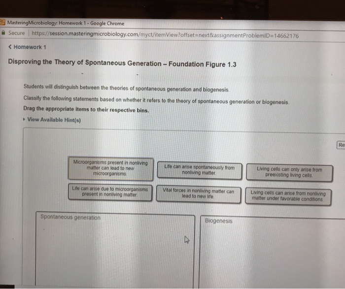 who disproved the theory of spontaneous generation