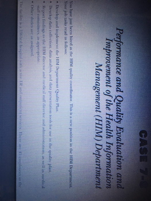 Quality and performance improvement in healthcare case study answers 07 picture