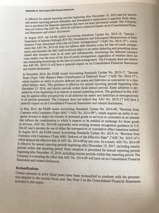 Home depot comprehensive problem essay example 04 image