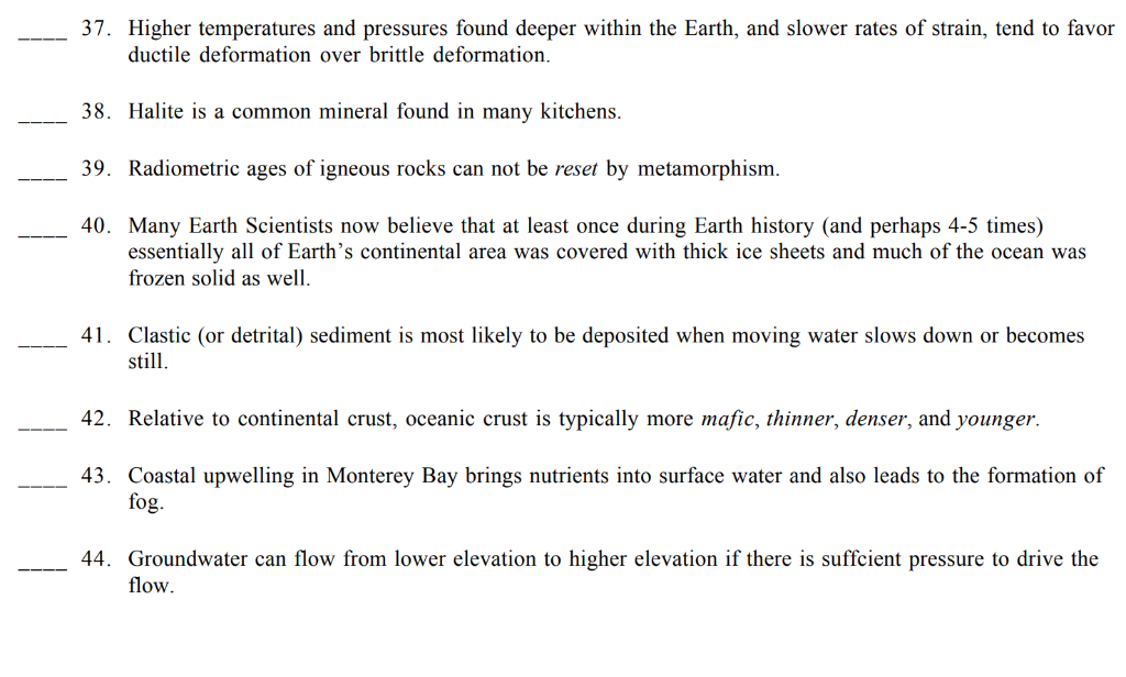 Solved 37 Higher Temperatures And Pressures Found Deeper Higher Temperatures And Pressures