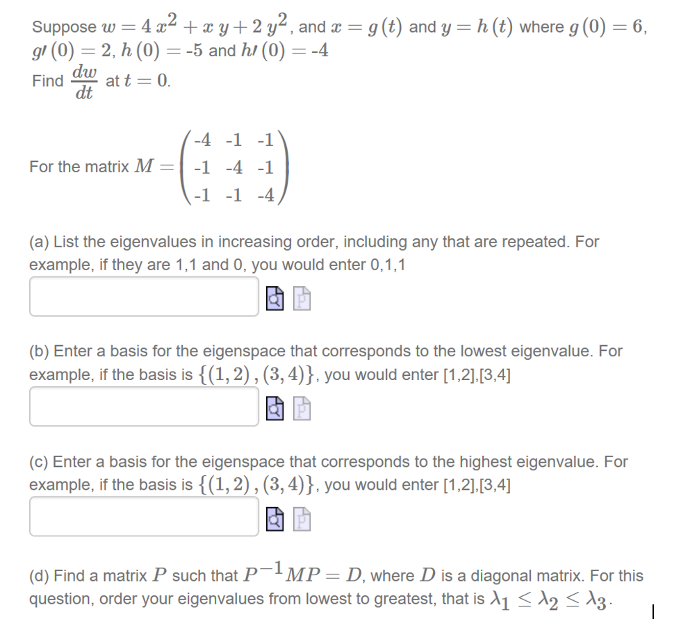 Solved Suppose W 4 X2 X Y 2 Y2 And X G T And Y Chegg Com