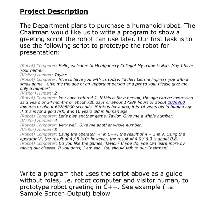 tour guide script template