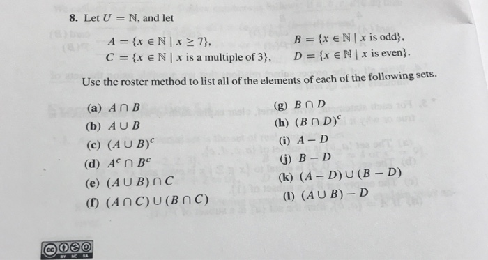 Solved 8 Let U N And Let A X E N 1127 C X N X Chegg Com