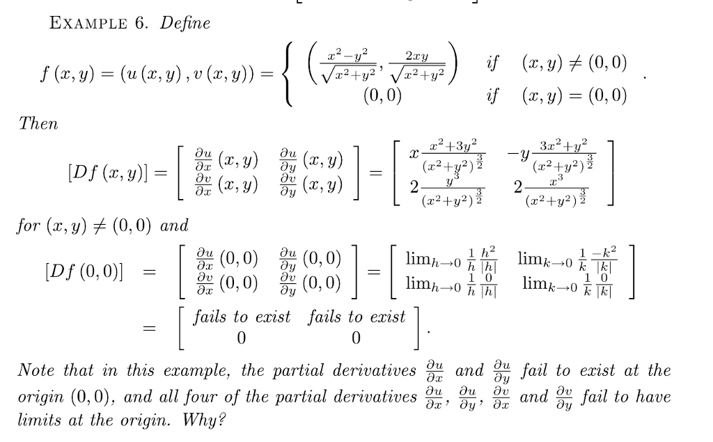 Solved Example 6 Define F X Y U X Y V X Y Chegg Com