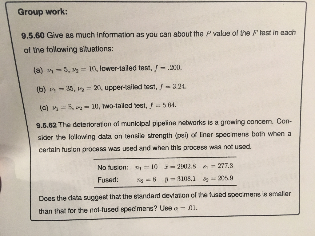 Solved Group Work 9 5 60 Give As Much Information As You Chegg Com