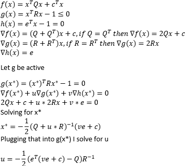 Solved Use The Kkt Conditions To Solve The Following Prob Chegg Com