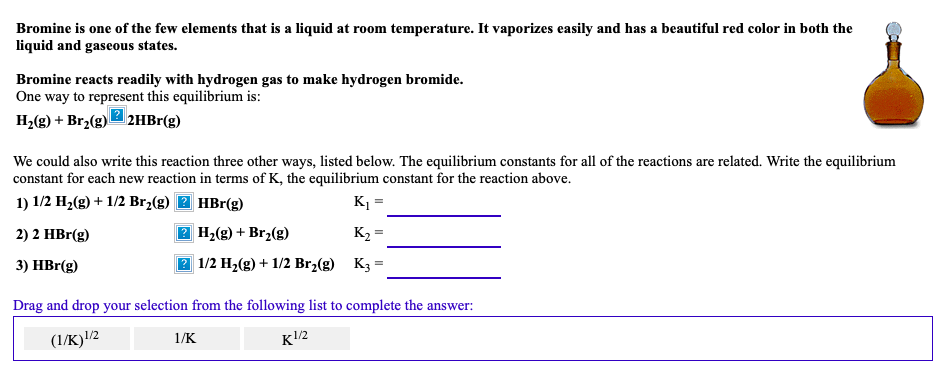Solved Bromine Is One Of The Few Elements That Is A Liqui