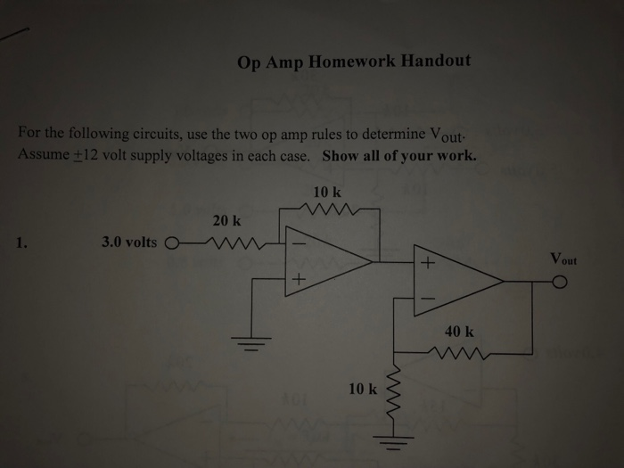 What is an op amp picture