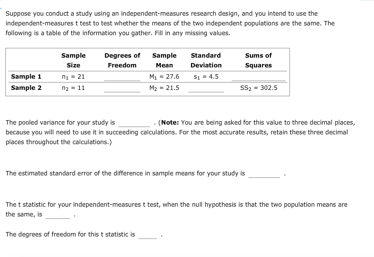 Suppose You Conduct A Study Using An Chegg Com