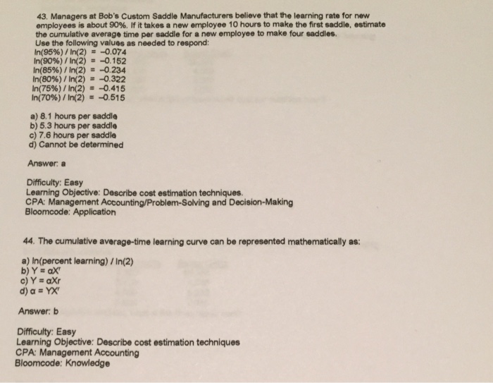 Custom management accounting