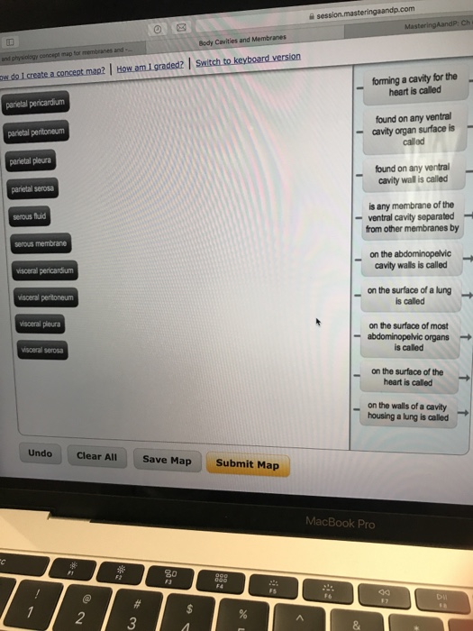 Forming A Cavity For The Heart Is Called Concept Map Solved: Session.mast Body Cavities And Membranes And P? I 