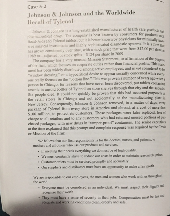 Solved After Reading The Case Determine 3 4 Stakeholders Chegg Com