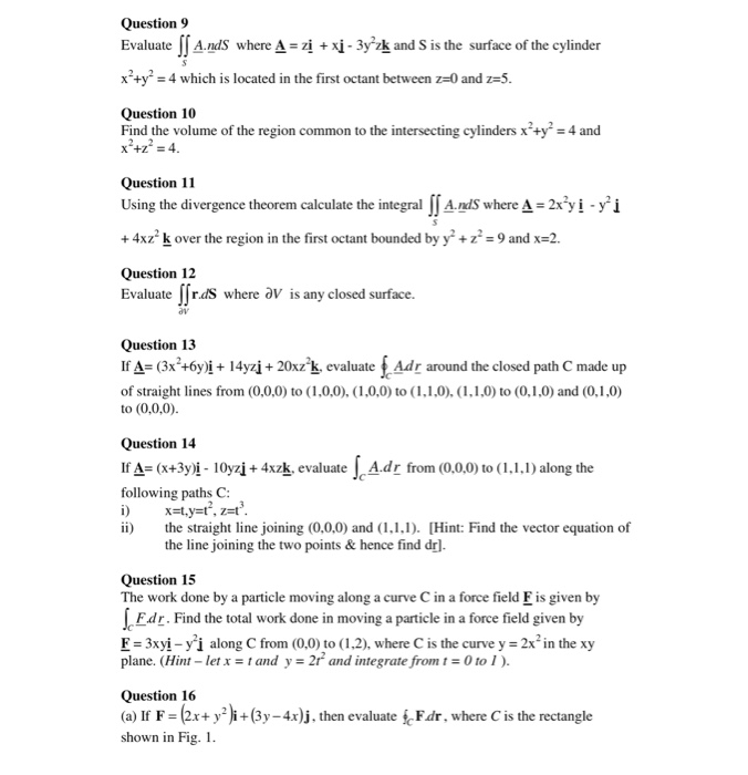 Solved Vectors Problems Iv Question1 Question2 Fon A T Chegg Com