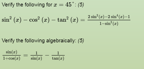 Cos z. Cosф =z2-1. Sin2z+cos2z=√2sin3z. Sin3 x + cos3x 2) у sin" x - cosx если TG X - 3; 3)ysin2 z + sin z cos z + cos2 z + 3sin z cos z + если TG Z - 3..