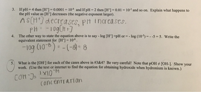 Solved 3 If Ph 4 Then H1 0 0001 104 And If Ph 2 Then H Chegg Com