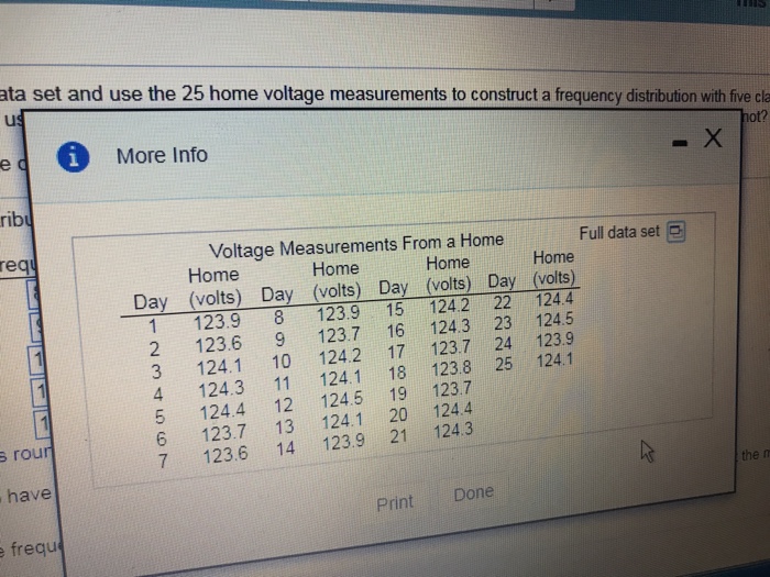 Solved Refer to the accompanying data set and use the 25 | Chegg.com