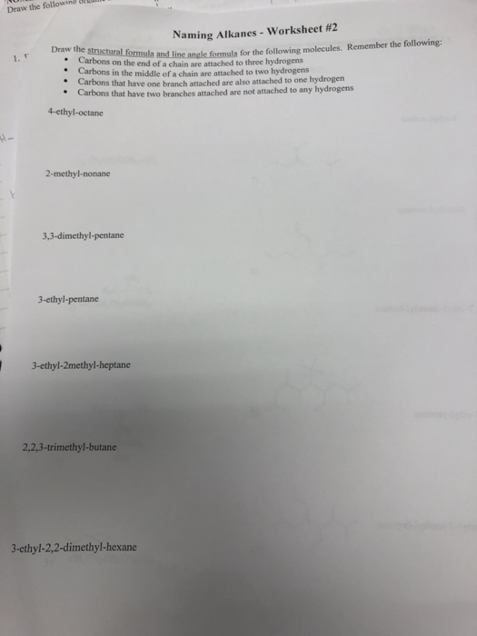 Solved Draw The Structural And Line Angle Formula For The Chegg Com