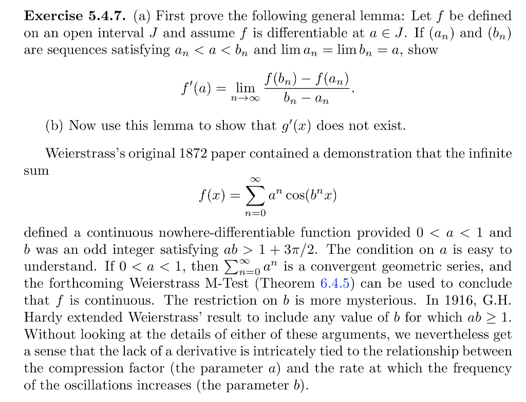 Solved Exercise 5 4 7 A First Prove The Following Gene Chegg Com