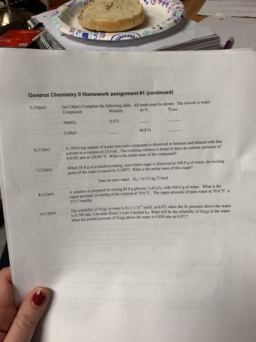 Solve my chemistry problem free image