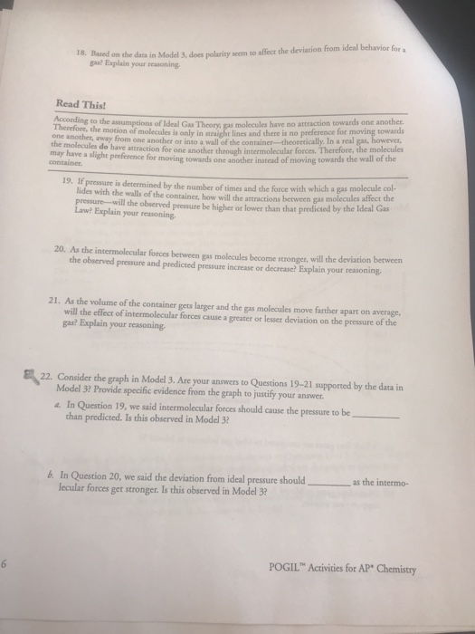 Deviation from ideal gas law (practice)