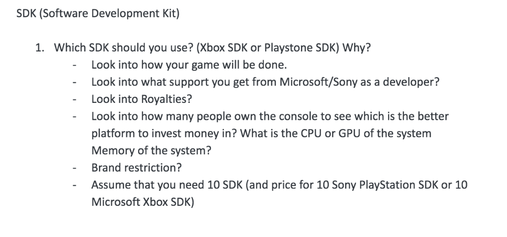 xbox sdk